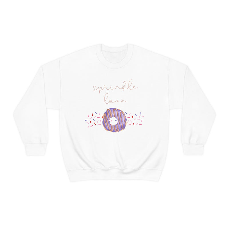 Unisex Heavy Blend Crewneck donut shirt Sweatshirt