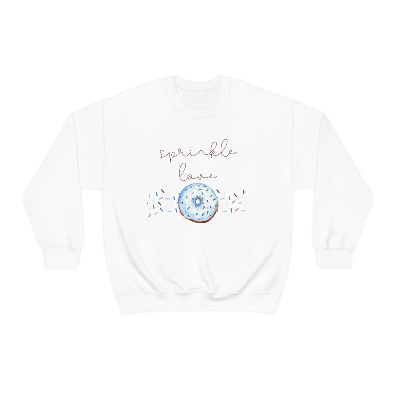 Unisex Heavy Blend Crewneck donut shirt Sweatshirt