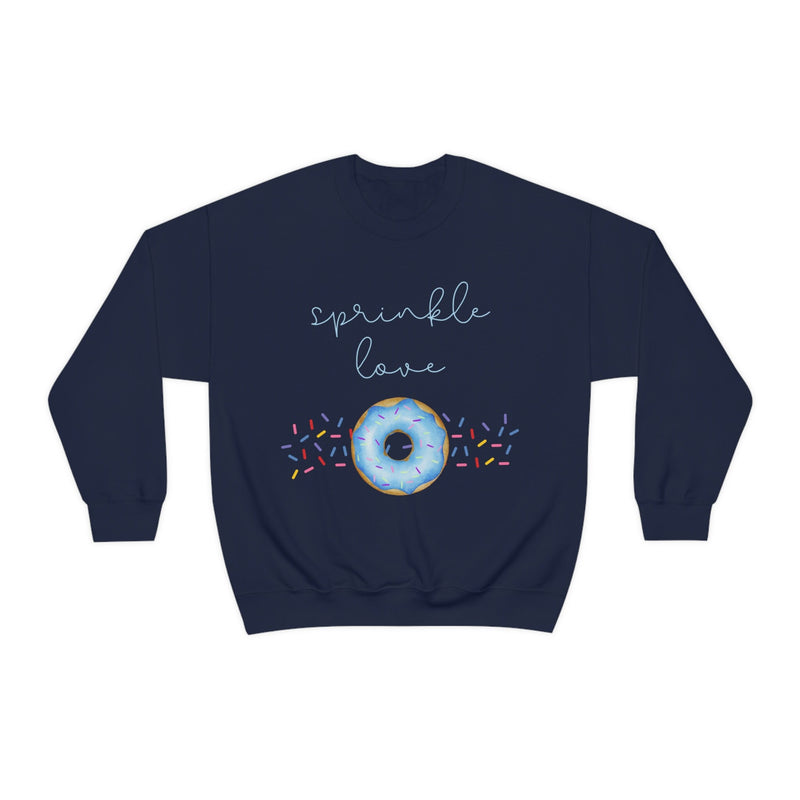 Unisex Heavy Blend Crewneck donut shirt Sweatshirt