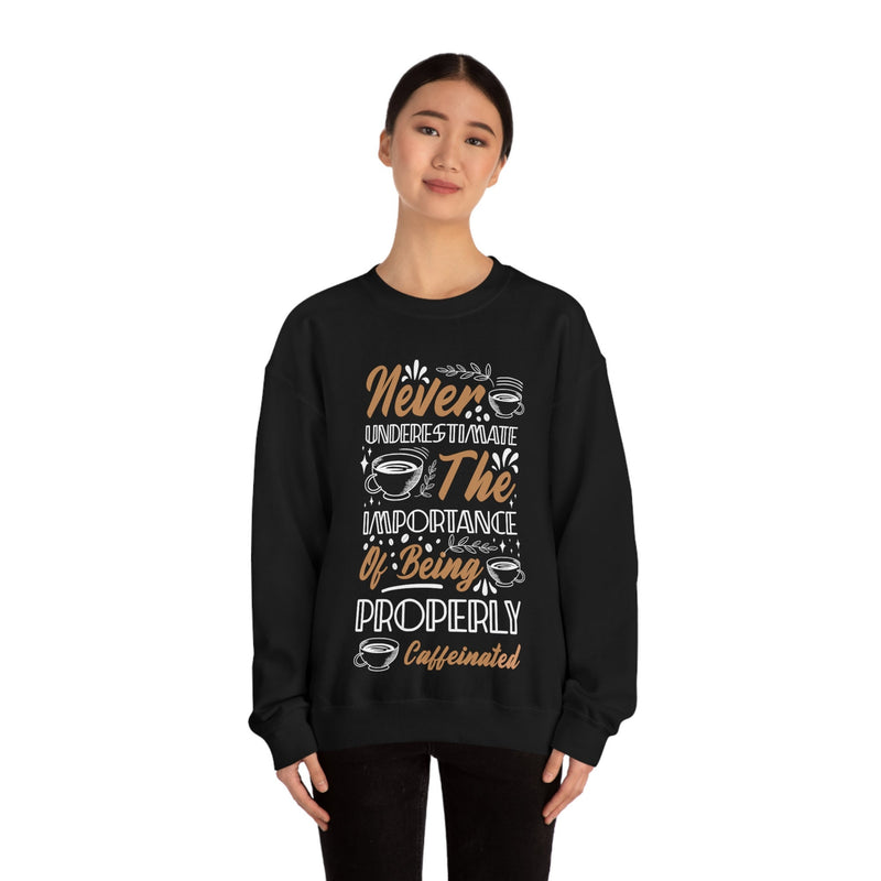 Unisex Heavy Blend Crewneck coffee shirt Sweatshirt