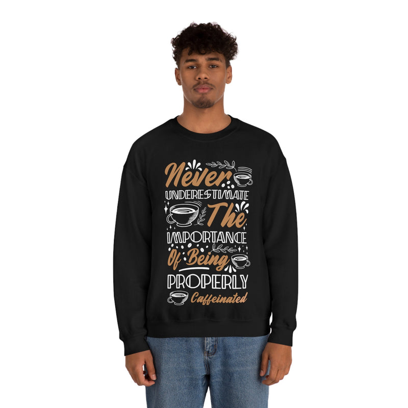 Unisex Heavy Blend Crewneck coffee shirt Sweatshirt