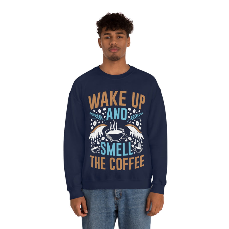 Unisex Heavy Blend Crewneck coffee shirt Sweatshirt