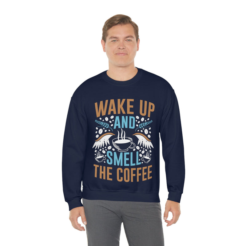 Unisex Heavy Blend Crewneck coffee shirt Sweatshirt