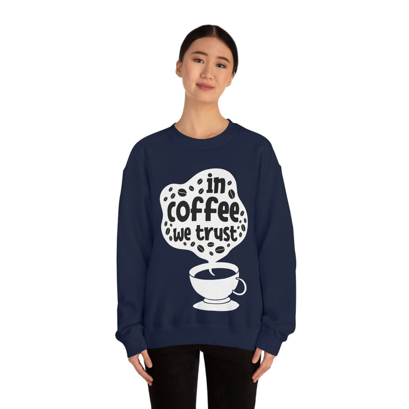 Unisex Heavy Blend Crewneck coffee shirt Sweatshirt