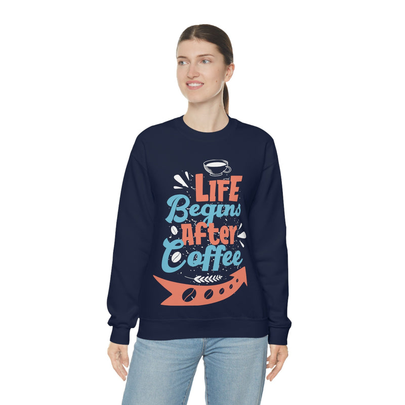 Unisex Heavy Blend Crewneck coffee shirt Sweatshirt