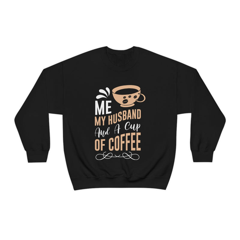 Unisex Heavy Blend Crewneck coffee shirt Sweatshirt