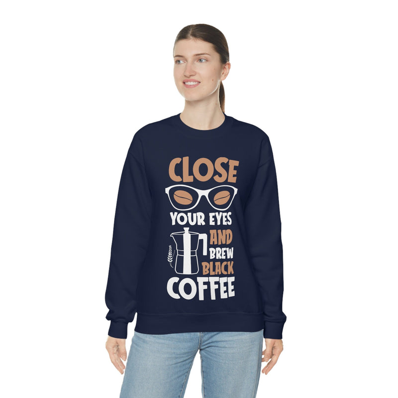 Unisex Heavy Blend Crewneck coffee shirt Sweatshirt