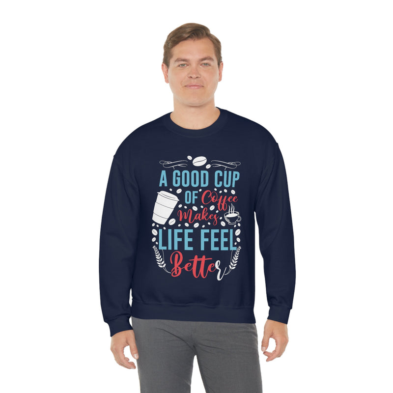 Unisex Heavy Blend Crewneck coffee shirt Sweatshirt