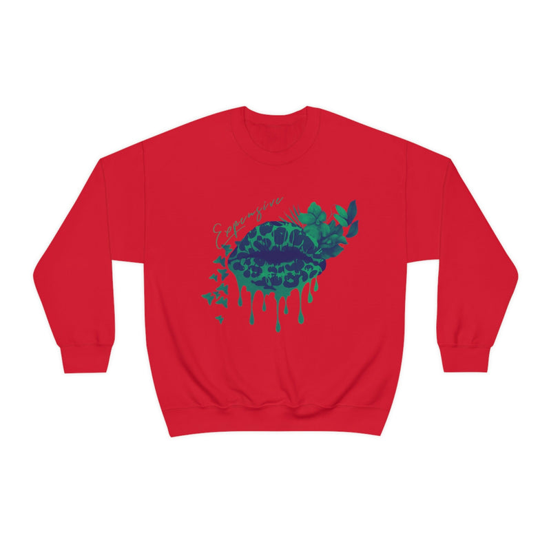 Heavy Blend Crewneck Expensive Lips Sweatshirt