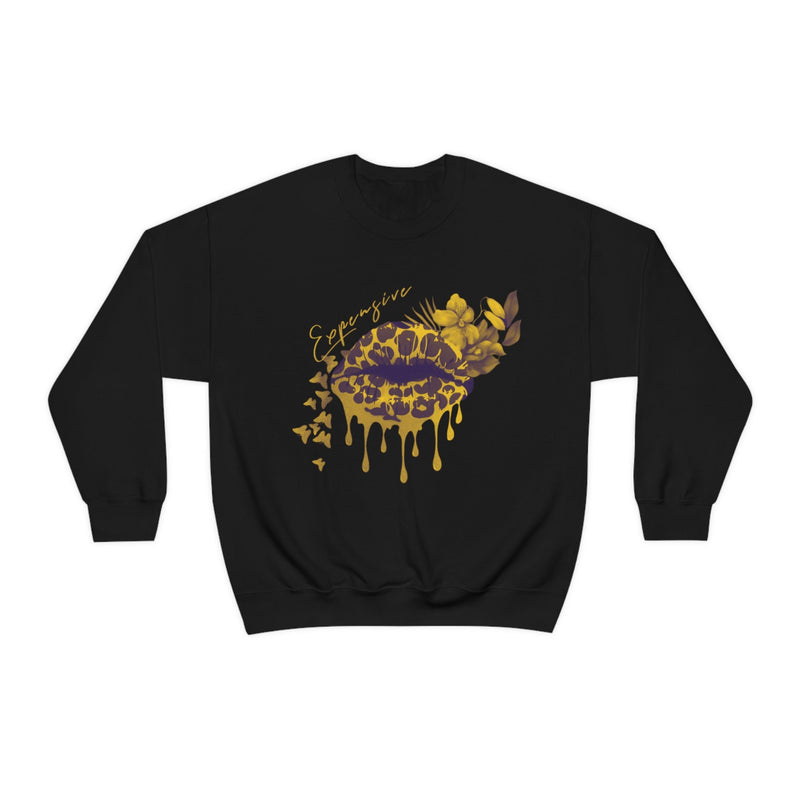 Heavy Blend Crewneck Expensive Lips Sweatshirt