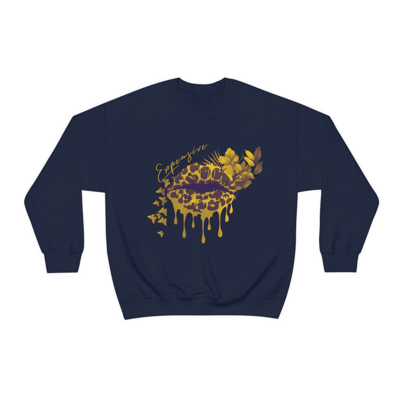 Heavy Blend Crewneck Expensive Lips Sweatshirt