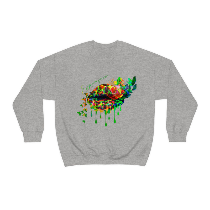 Heavy Blend Crewneck Expensive Lips Sweatshirt